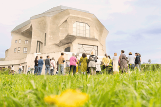 Anthroposophische Baukunst: Architekturführungen drängten sich förmlich auf. (Bild: Goetheanum/Xue Li)