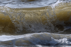 Waves of the sea (Photo: PädSek/ Charlotte Fischer)