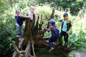Kinder am Spielen