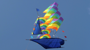A flying dragon in the shape of a ship. Photo: PädSek/ CF 