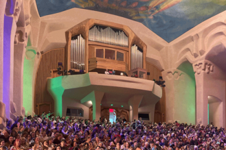 Frauen, so weit das Auge reicht: 1000 Menschen nahmen an der Welttagung am Goetheanum teil. (Bild: PädSek/GG)