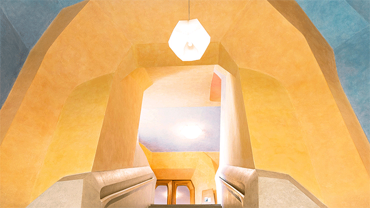 Treppenhaus im Goetheanum (Bild: Goetheanum/Xue Li) Treppenhaus im Goetheanum (Bild: Goetheanum/Xue Li)