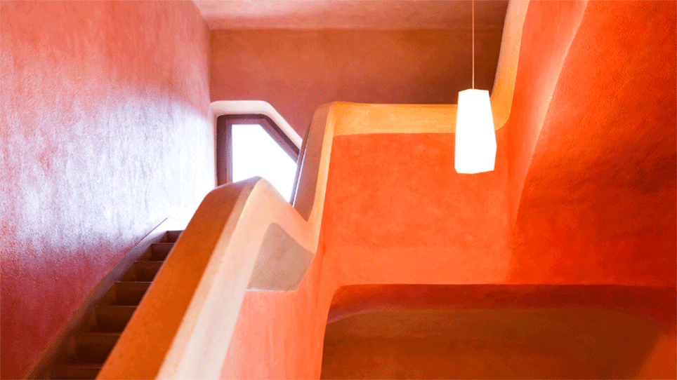 Treppenhaus im Goetheanum (Bild: Goetheanum/Xue Li) Treppenhaus im Goetheanum (Bild: Goetheanum/Xue Li)